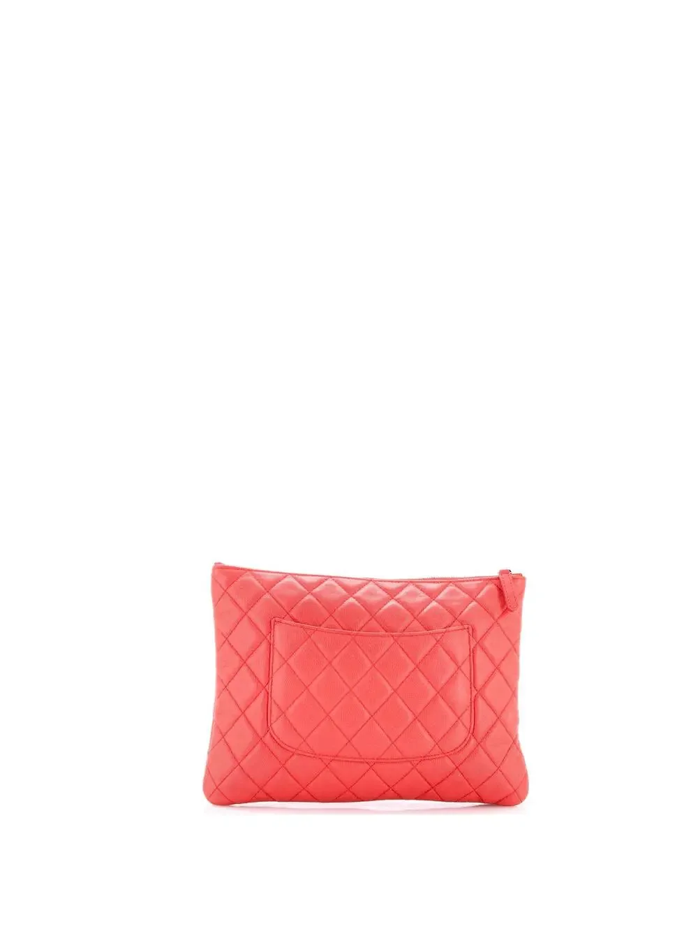 Chanel O Case Clutch Quilted Caviar #288714C12B